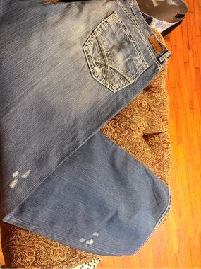 BKE Men's Relaxed Fit Blue Jeans